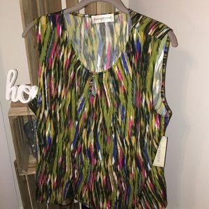 Evan picone blouse XL